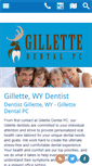 Mobile Screenshot of gillettedental.com